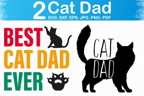 Best Cat Dad Ever Clipart