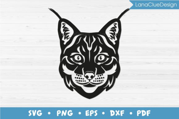 Lynx SVG Cut File - Bobcat - Wild Cat
