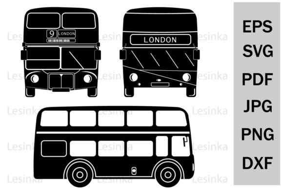 SVG London Tourist Bus, Monogram